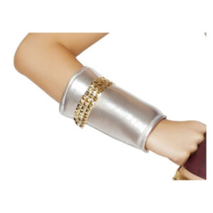 GL104 Wrist Cuffs w/Gold Trim Detail-As Shown - Roma Costume Accessories,2014 Costumes